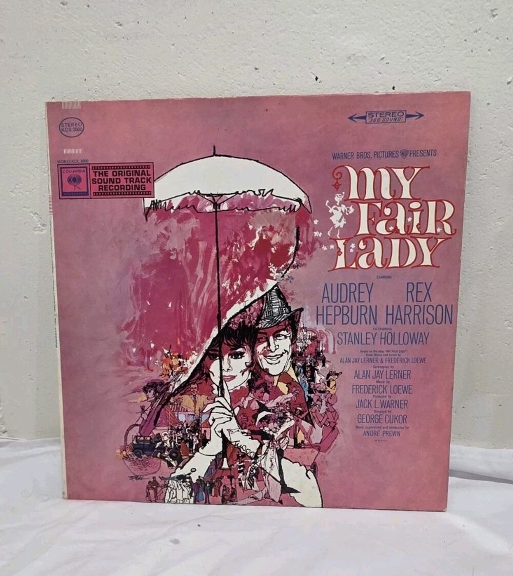 Frederick Loewe Lp My Fair Lady Soundtrack On Columbia - Vg++/ Vg++
